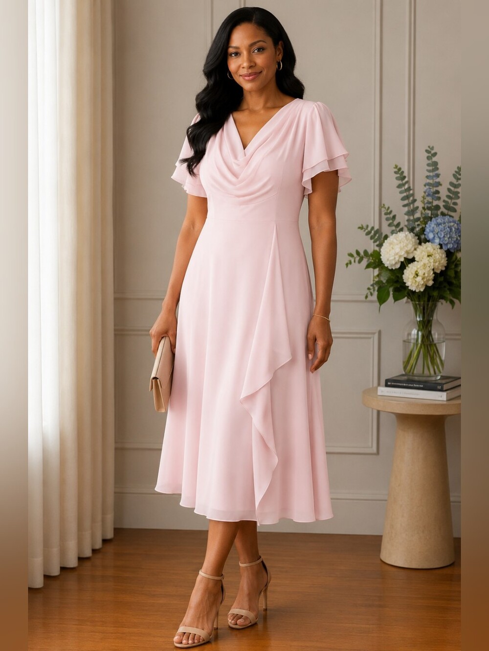 Evening gown / Prom Dress Pink